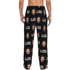 I Love Hot Moms Custom Pajama Pants