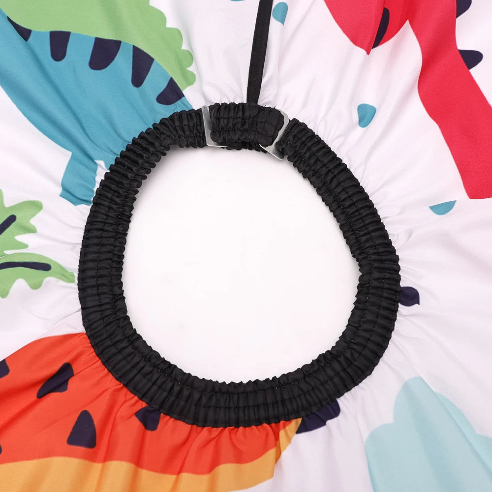 Salon Kids Hairdressing Cape Hairdresser Cartoon Pattern Haircut Styling Gown Barber Shop Household Child Hair Cut Cape Apron