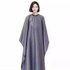 Custom Logo Water Repellent Adjustable Metal Button Hair Salon Work Hair Salon Hair Dressing Capes