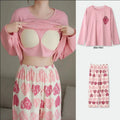 Nursing Pregnant Women's Clothing Set Large Size