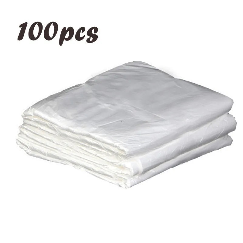 100pcs Waterproof Disposable Hair Salon Capes Washing Pads Shampoo Cape Hairdressing Shawl Barbershop Hair Salon Cape