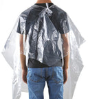 100pcs Waterproof Disposable Hair Salon Capes Washing Pads Shampoo Cape Hairdressing Shawl Barbershop Hair Salon Cape