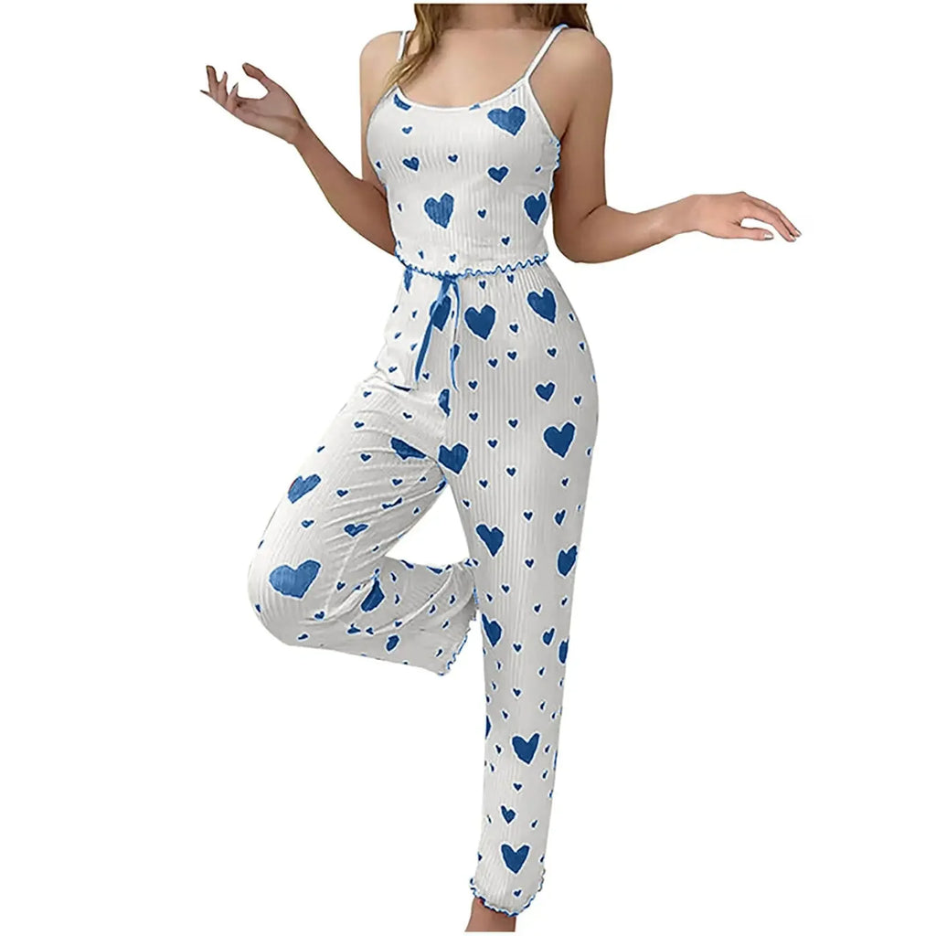 Women pajamas plus size pajamas set 2 piece short vest
