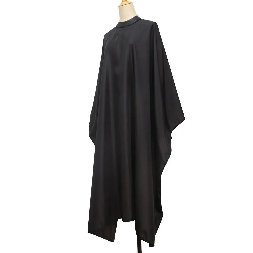 Professional Barber Cape Hair Cutting Cape Waterproof Silicone Collar Transparent Anti Static Salon Cape Eagle Shawl Style