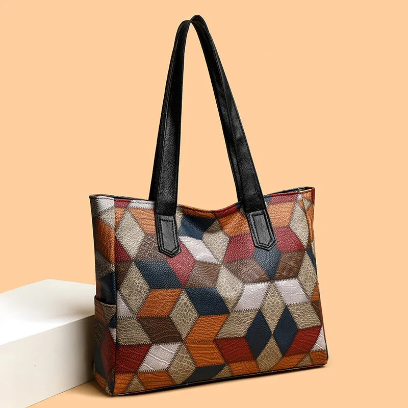 Women's Hand Bag Large Capacity Handbag Inclined Shoulder Bag