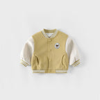 2025 Fall New Toddler Kids Pants Cotton Cartoon Embroidered Harem Pants Baby Boy Casual Striped Denim Baggy Trousers