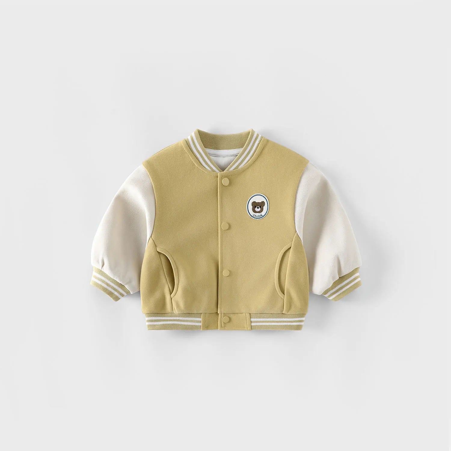 2025 Fall New Toddler Kids Pants Cotton Cartoon Embroidered Harem Pants Baby Boy Casual Striped Denim Baggy Trousers