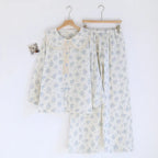 Pajamas for Women Spring and Autumn Sweet Cartoon Printed Cute Home Clothes Round Neck 2025 Long Sleeved Pants Two-piece Set
