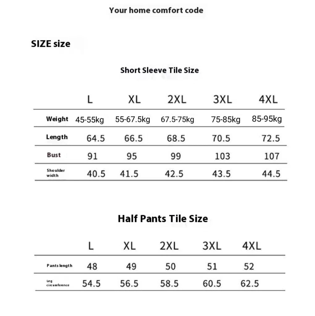 Summer Men's Pajamas