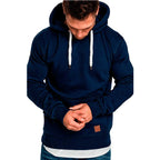 New Sweater Men 2022 Autumn Winter Knitted Men's Sweater Casual Hooded Pullover