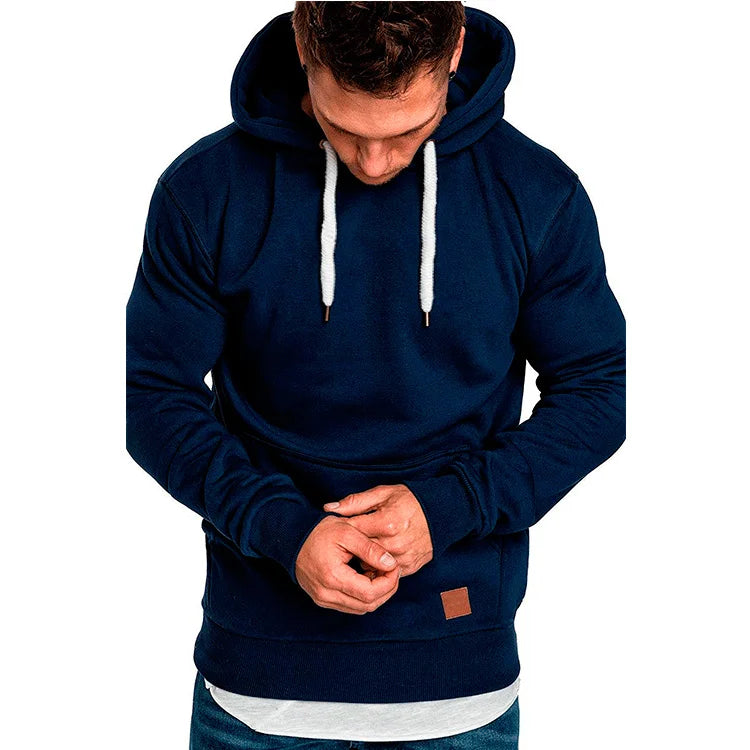 New Sweater Men 2022 Autumn Winter Knitted Men's Sweater Casual Hooded Pullover