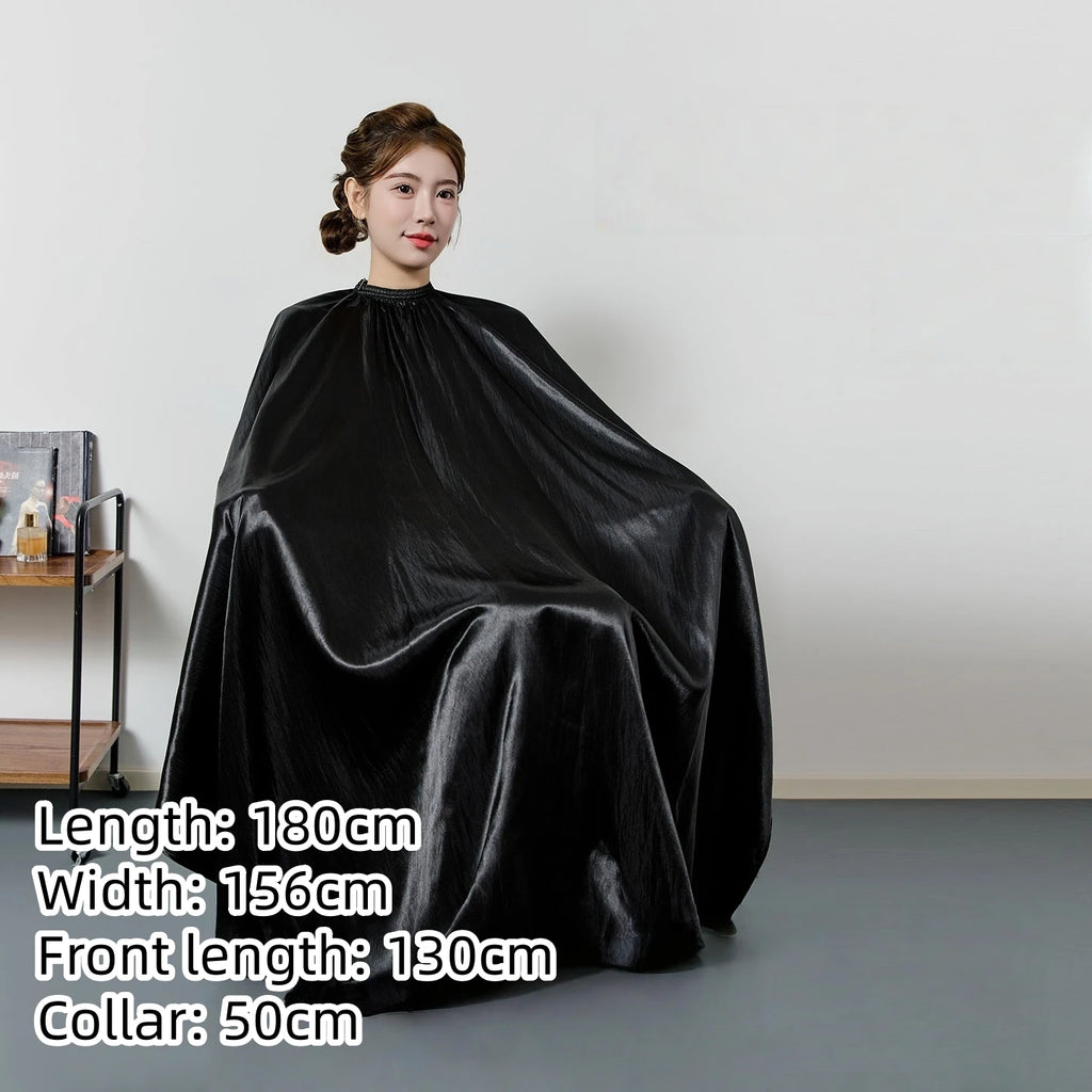 Large Size Hair Salon Hair Cutting Wrap Long Sleeve Hairdresser Robe Anti Hair Gown Barber Hairdressing Cloak Barbershop Apron