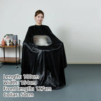 Large Size Hair Salon Hair Cutting Wrap Long Sleeve Hairdresser Robe Anti Hair Gown Barber Hairdressing Cloak Barbershop Apron