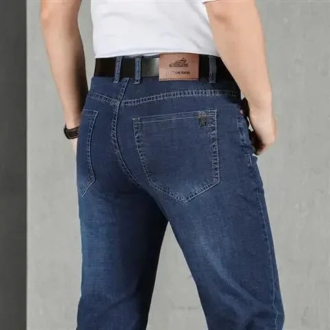 Jeans for Men Work Wear Male Cowboy Pants