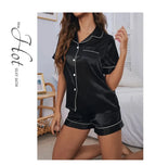 Women's Pajamas Set Satin Sleepwear