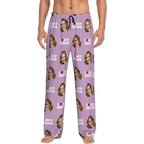 I Love Hot Moms Custom Pajama Pants