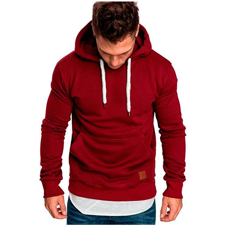 New Sweater Men 2022 Autumn Winter Knitted Men's Sweater Casual Hooded Pullover