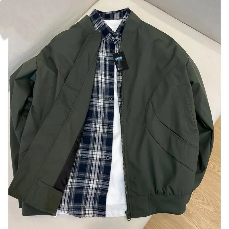 Men Casual Jacket Stylish And Versatile Outerwear For Spring And Autumn