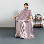 Large Size Hair Salon Hair Cutting Wrap Long Sleeve Hairdresser Robe Anti Hair Gown Barber Hairdressing Cloak Barbershop Apron