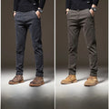 Fall High-End Casual Pants Men's Wear-Resistant Versatile Busin West Pants Trendy Loose Straight Long Pants for Men