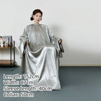 Large Size Hair Salon Hair Cutting Wrap Long Sleeve Hairdresser Robe Anti Hair Gown Barber Hairdressing Cloak Barbershop Apron
