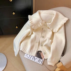 Women Jackets New Long Sleeve Doll Collar Women Jacket Black Elegant Jacket Coat Women Jaqueta Feminina Chaquetas De Mujer Q2180