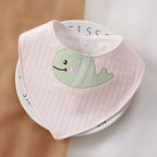 Cartoon Baby Bibs Soft Newborn Feeding Towel Cotton Cloths Baby Girls Boys Bandana Bib Newborn Saliva Towel Burp Cloths