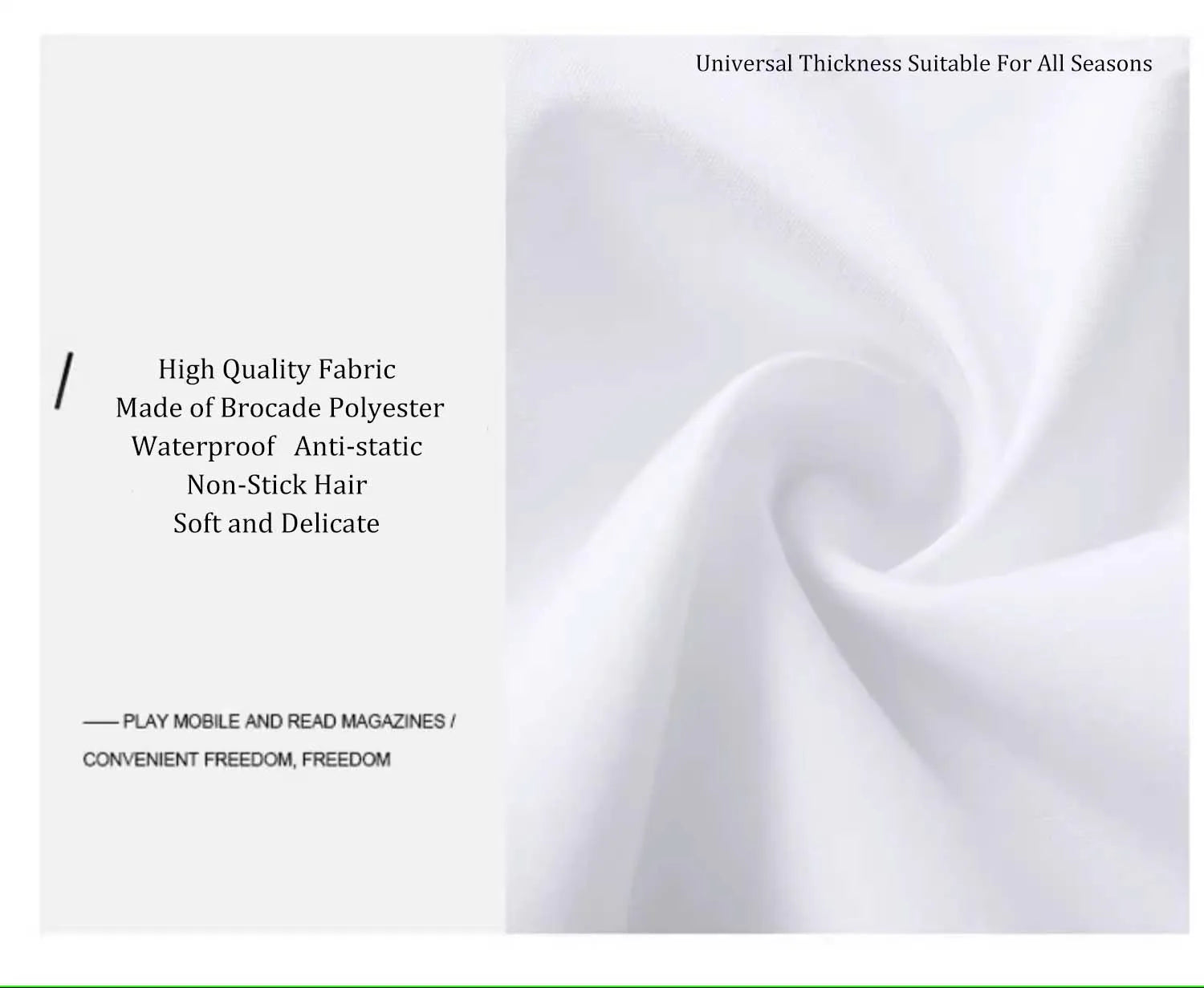 Custom Logo Water Repellent Adjustable Metal Button Hair Salon Work Hair Salon Hair Dressing Capes