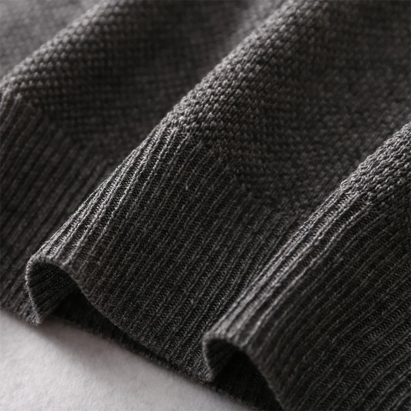 Men Sweater 85% Mulberry Silk 15% Cashmere Solid Colors Crew Neck everyday Long Sleeve Pullover Warm Top Shirt L XL XXL LY047