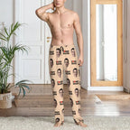 I Love Hot Moms Custom Pajama Pants