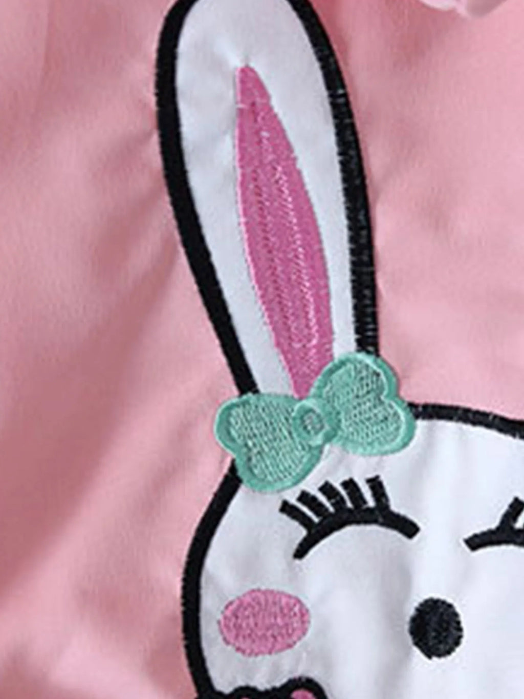 Girls Hooded Jacket Fashion Spring Autumn Long Sleeve Outwear Coat Kids Cartoon rabbit Coat Children Clothing 1 2 3 4 5 6 Years