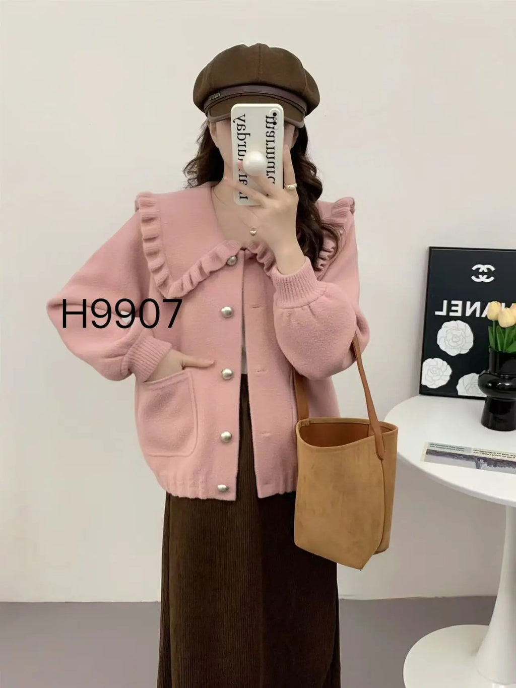 Women Jackets New Long Sleeve Doll Collar Women Jacket Black Elegant Jacket Coat Women Jaqueta Feminina Chaquetas De Mujer Q2180