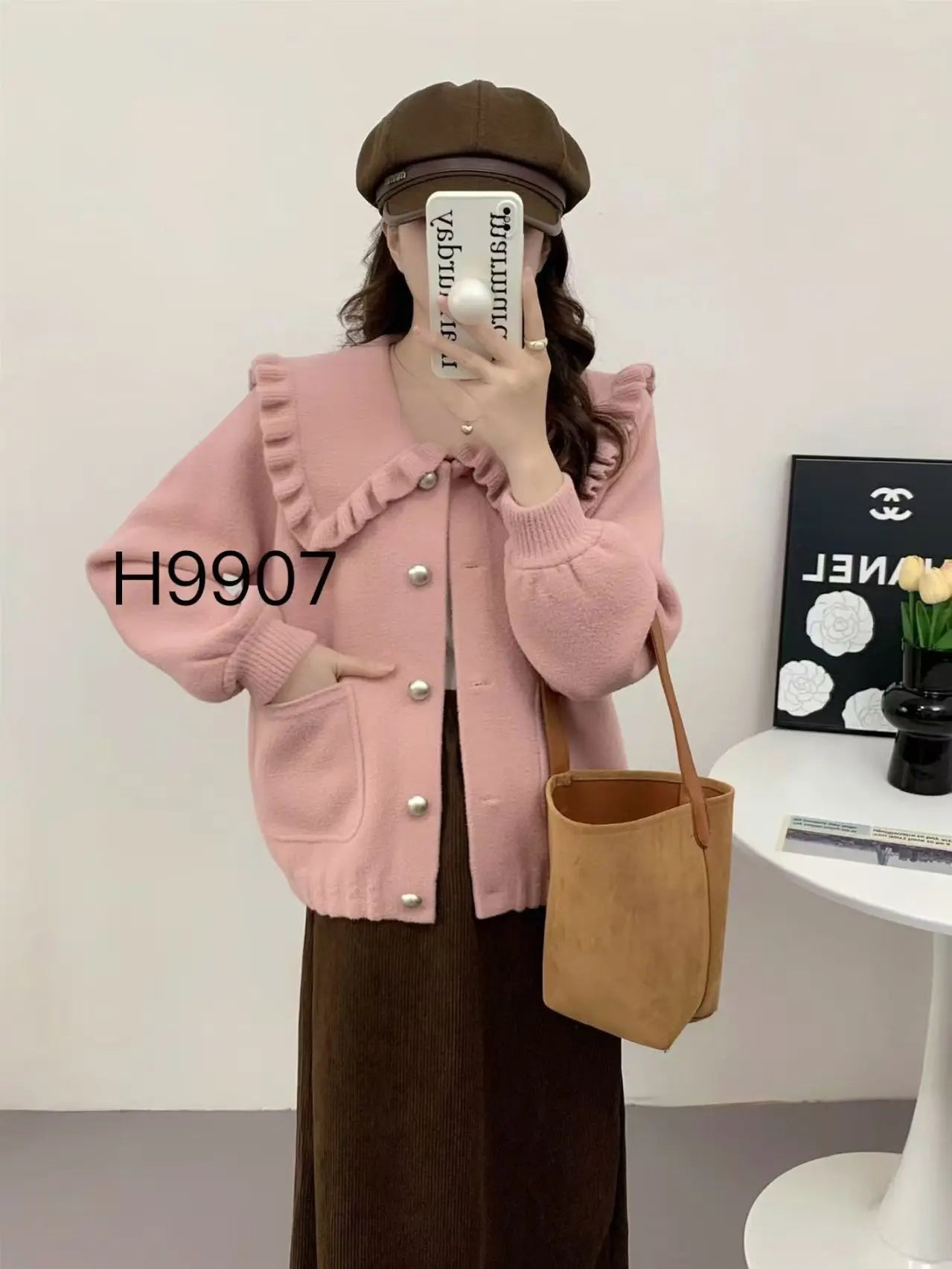 Women Jackets New Long Sleeve Doll Collar Women Jacket Black Elegant Jacket Coat Women Jaqueta Feminina Chaquetas De Mujer Q2180