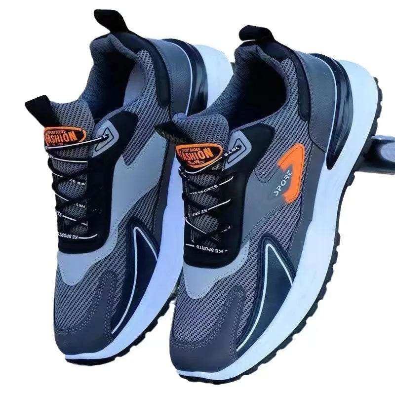 Mens Sneakers 2024 Autumn New Brand Design Comfortable Soft Soled Men Running Shoes