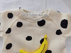 MILANCEL Baby Rompers Baby Girls Clothes Banana Baby Jumpsuit  Infant Girl Clothing