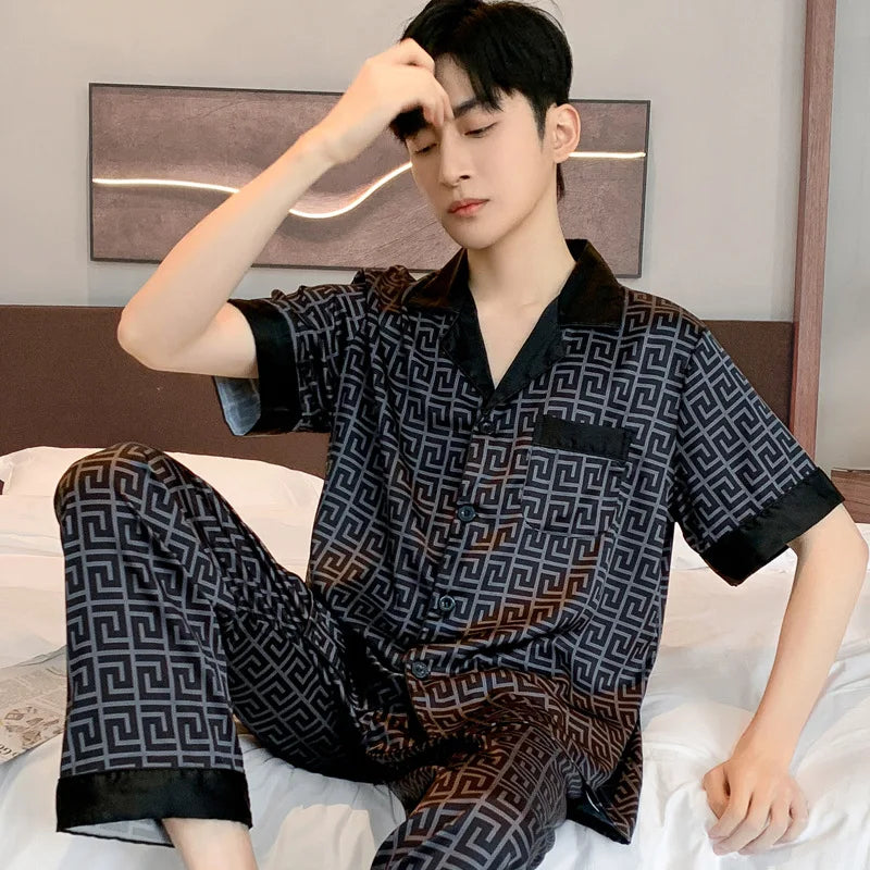 Pajamas Men Spring Summer