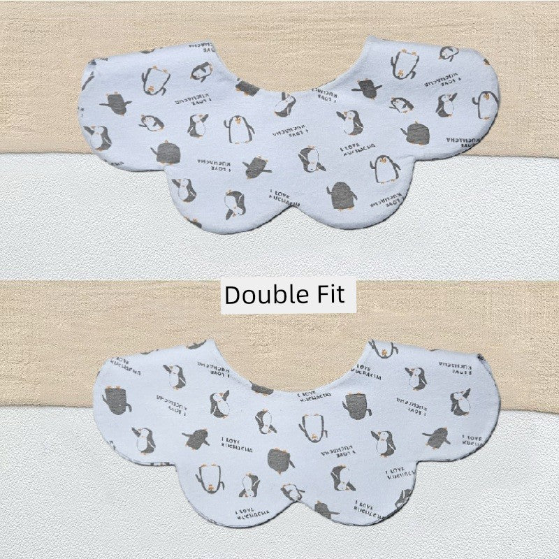 [2] Baby double-sided saliva towel ins K-style New arrival baby cotton bib Easiest for match double-sided saliva pocket bib