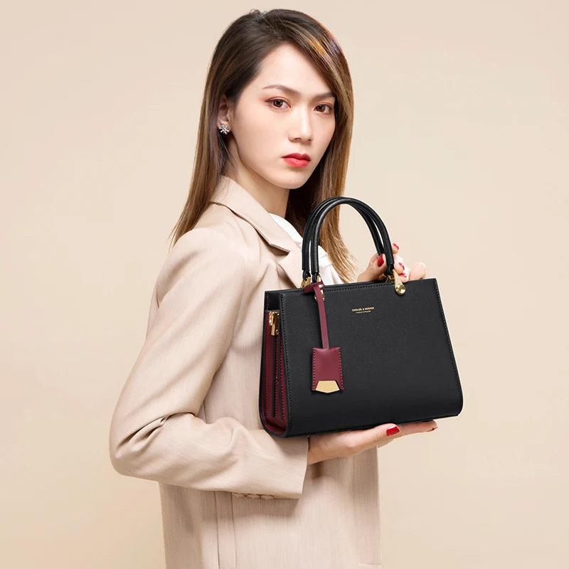 Women's Handbags Shoulder Bags For Female Luxury Designer Top-Handle Tote Bag Purse