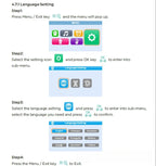 5 Inch Large Screen 360 Degree Bobbing Head 5 Inch Baby Monitor