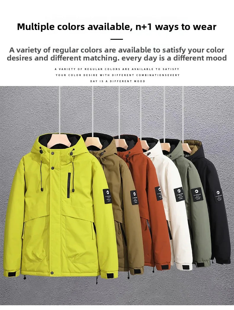 Men's Hiking Jacket  Mountain Climbing Coat