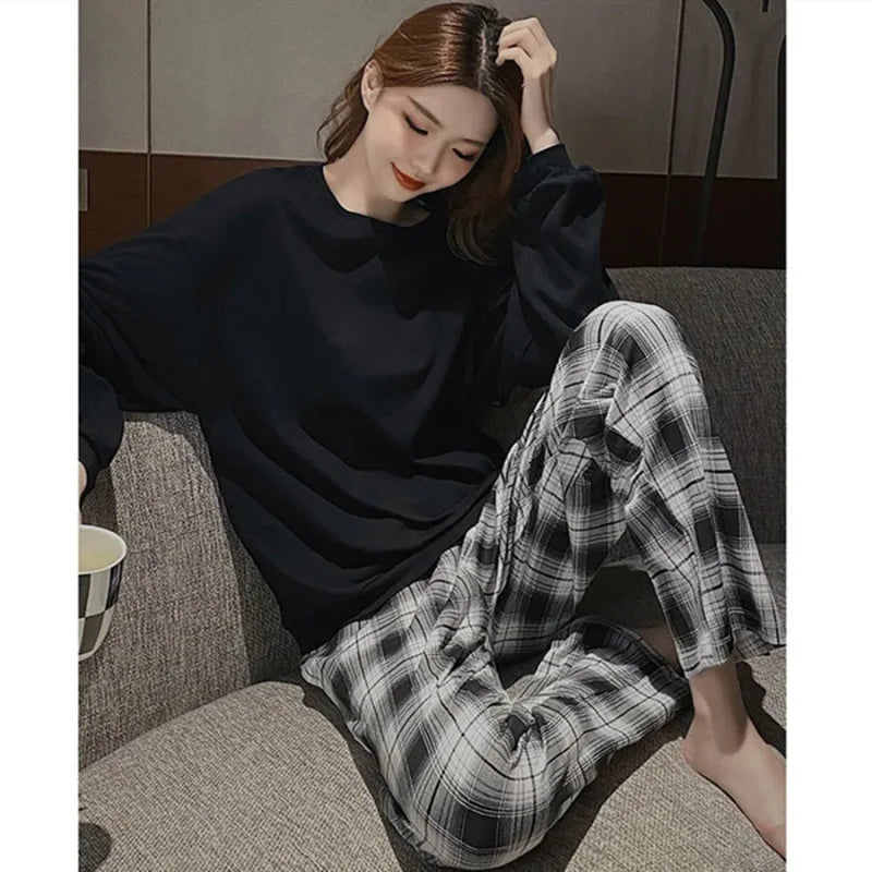 Nursing Pregnant Women's Clothing Set Large Size