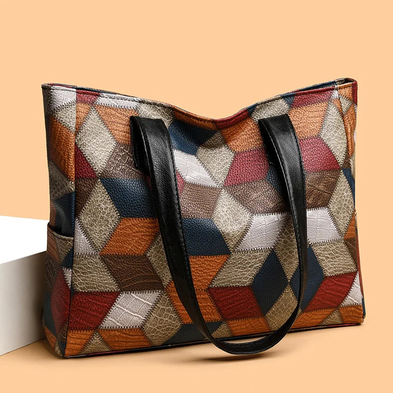 Women's Hand Bag Large Capacity Handbag Inclined Shoulder Bag