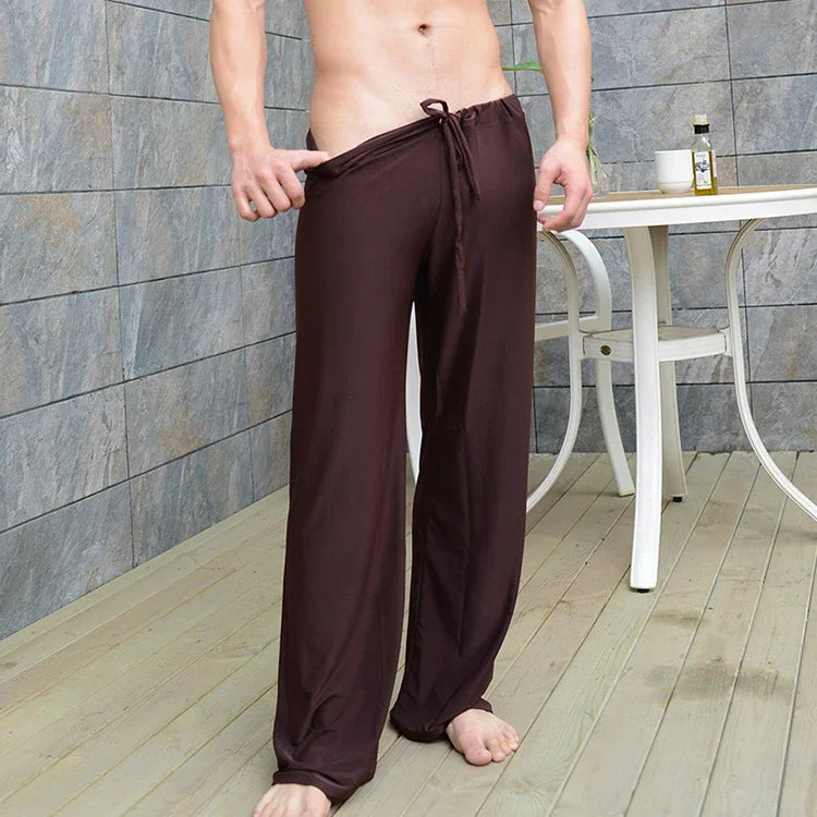 pajamas for men sexy tie leggings