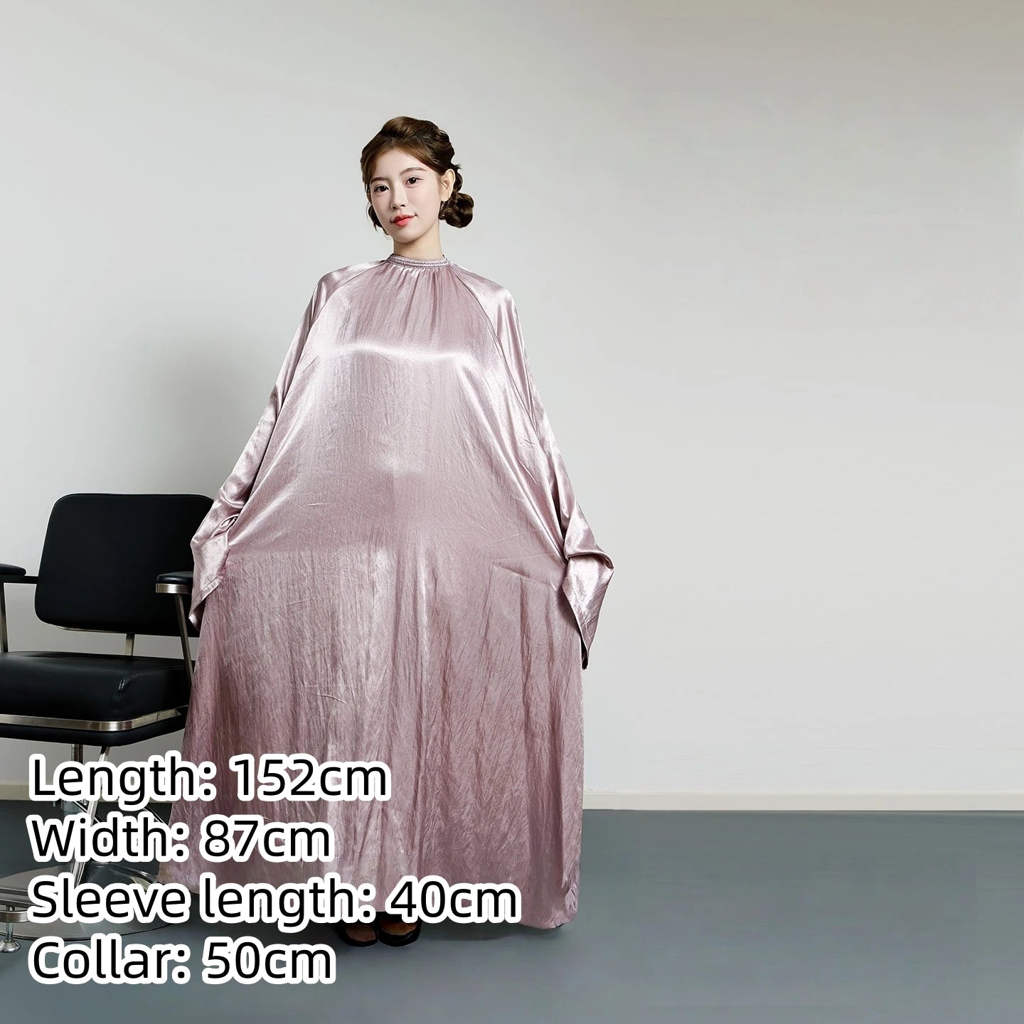 Large Size Hair Salon Hair Cutting Wrap Long Sleeve Hairdresser Robe Anti Hair Gown Barber Hairdressing Cloak Barbershop Apron