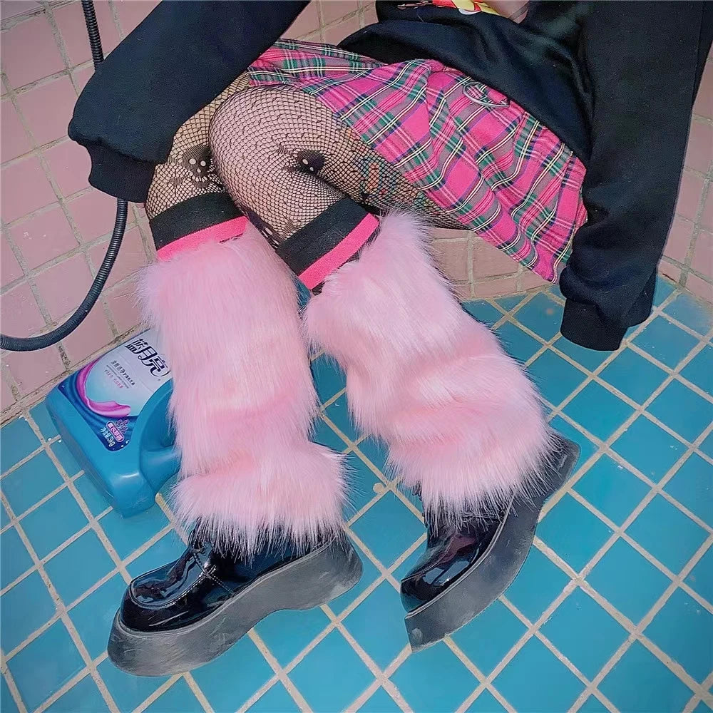Leopard Print Leg Warmers