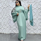 Abayas For Women Dubai Luxury 2025 African Muslim Fashion Dress Caftan Marocain Evening Party Dresses Boubou Robe Djellaba Femme