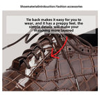 2025 Women Shoes Spring New Fashion Round Toe Lace Up Retro Single Shoe for Office Party Walk Thick Low Heeled big Size 48 775-1