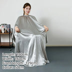 Large Size Hair Salon Hair Cutting Wrap Long Sleeve Hairdresser Robe Anti Hair Gown Barber Hairdressing Cloak Barbershop Apron