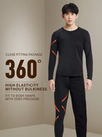 Warm Pants For Men With Plush And Thickened Autumn And Winter High Elasticity,