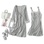 Maternity Robe For Hospital Nightgown Pregnant Women Nursing Nightwear Pajama Lace Sleepwear Ropa Mujer Embarazada Premama Suits